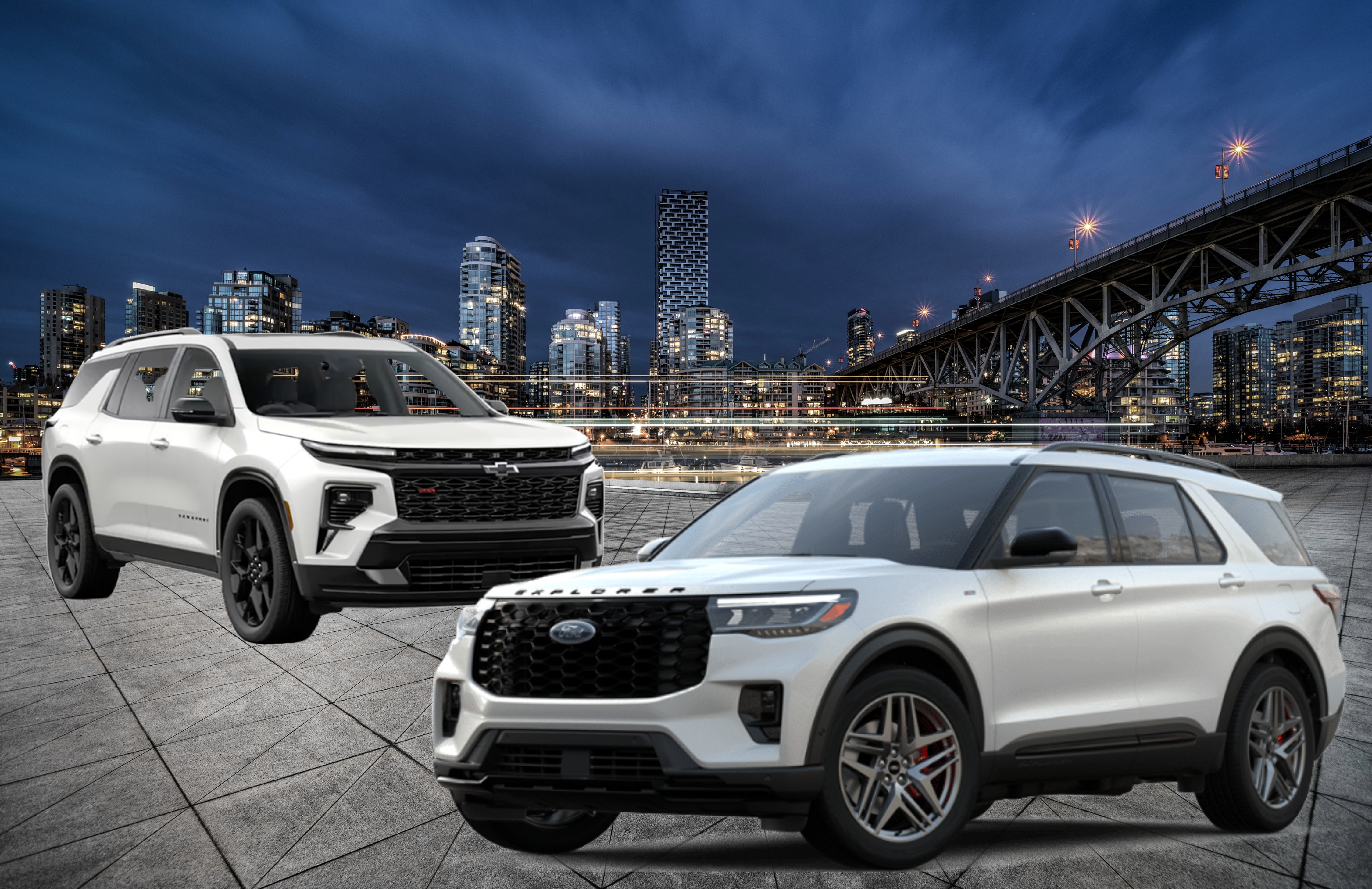 2025 Ford Explorer & 2024 Chevy Traverse