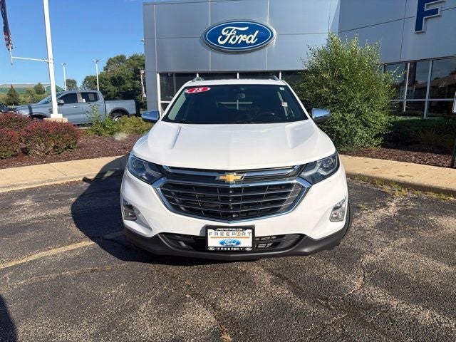 Used 2018 Chevrolet Equinox Premier with VIN 3GNAXMEV9JS573444 for sale in Freeport, IL